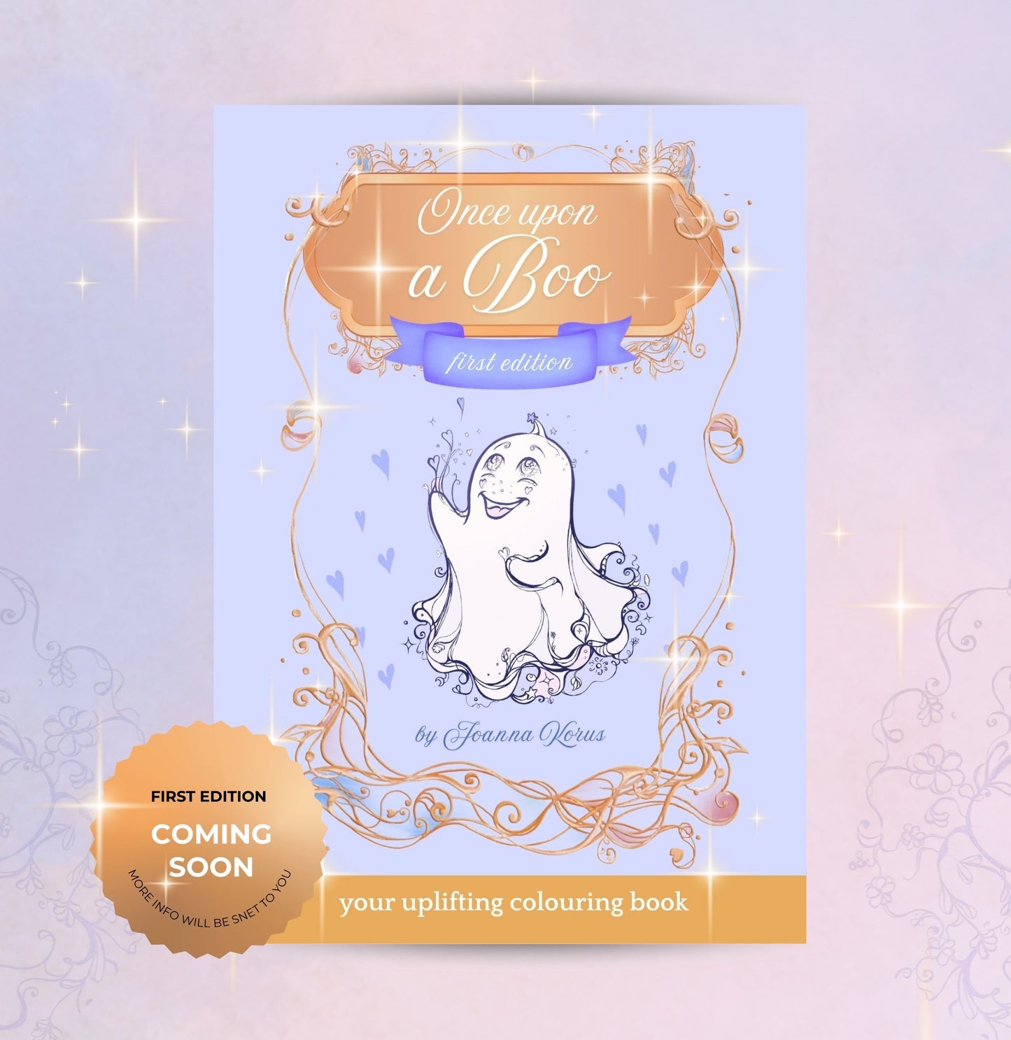 Once upon a boo - uplifting colouring book